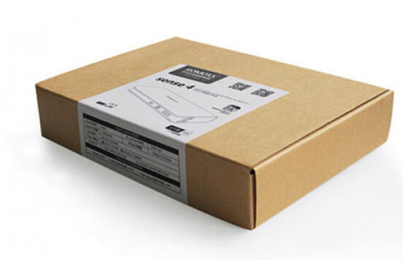 雙面淺?？埓蛟炝_巴仕電源牛皮紙包裝