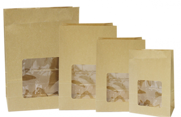 食品級牛皮紙袋 環(huán)?？裳h(huán)包裝牛皮紙